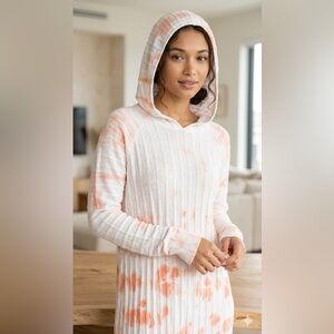 Women's Tie-Dye Hooded Sweater